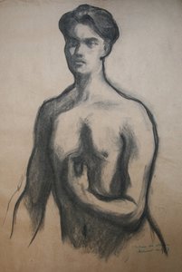 Self-portrait — Jerzy Faczynski