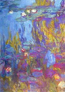 Water Lilies (50) — Claude Monet, Impressionism