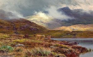 Hills At Lochgoilhead — Louis Bosworth Hurt