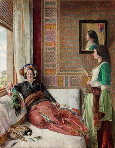 Harem Life In Constantinople — John Frederick Lewis, Orientalism