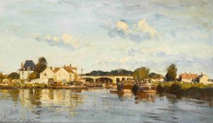 Village On The Upper Seine — エドワード・シーゴ
