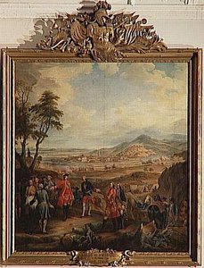 SIEGE DE FRIBOURG.11 OCTOBRE 1744