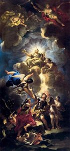 Allegory Of Divine Wisdom 1 — Luca Giordano
