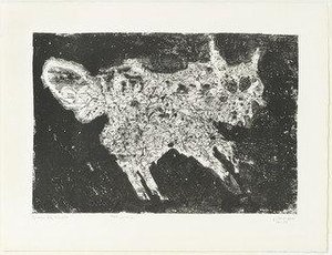 Angry Cat ( Chat Furieux ) — Jean Philippe Arthur Dubuffet