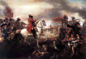 The Battle Of The Boyne — Benjamin West, Neo-classicism