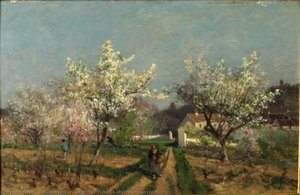 ARBRES EN FLEURS A MONTIGNY SUR LOING