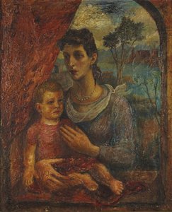 Nina And Michael — David Davidovich Burliuk