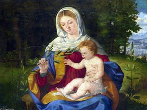 The Virgin and Child with a Shoot of Olive