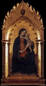 María Magdalena Y Niño Jesús — Masolino Da Panicale, Early Renaissance