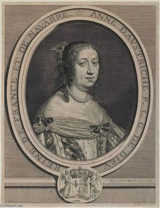 Bildnis Der Anna Von Osterreich — Robert Nanteuil