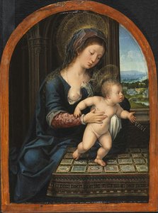 The Virgin And Child — Barend Or Barent Van Orley, Bernaert Van Orley Or Barend Van Brussel, Romanist Renaissance