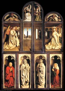 Das Gentsche Altarbild (Flügel geschlossen)