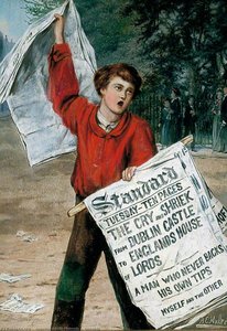 Newsboy — Augustus Edwin Mulready