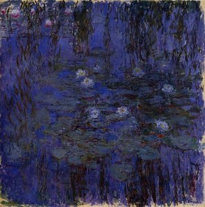 Water-lilies (12) — Claude Monet, Impressionism