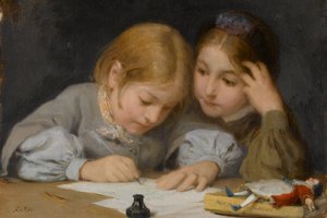 Writing lessons (also known as Schreibunterricht)