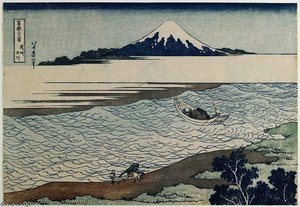 Jewel River In Musashi Province — Katsushika Hokusai