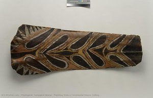 Painting From A Ceremonial House Ceiling — Yinongwut, Sunggwei Wanyi