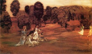 The Hours And The Freedom Of The Fields — Arthur B. Davies