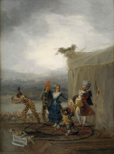 The Strolling Players — Francisco José De Goya Y Lucientes