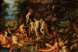 The Judgement Of Paris — Joachim Anthonisz Wtewael
