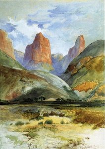 Colburn's Butte ,south Utah — Thomas Moran