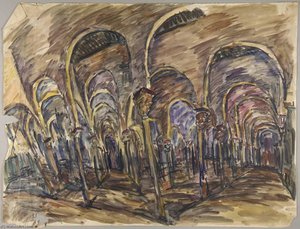 Kairouan Mosque Interior — William H. Johnson