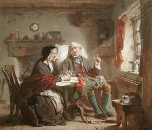 Hard Times — Thomas Faed