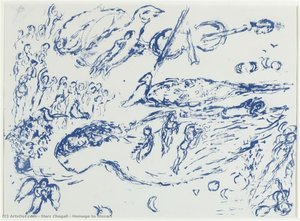 Homage To Mozart — Marc Chagall, Surrealism