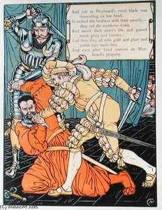 The Brothers Saved Their Sister's Life — Walter Crane