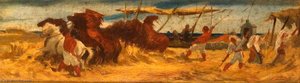 Threshing Corn