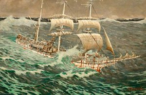 The White Barque — George Fagan Bradshaw