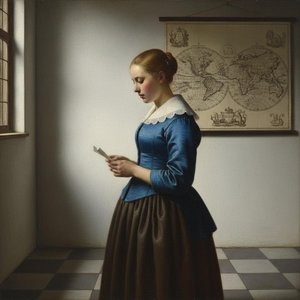 The Silent Correspondence In Ultramarine — Marc Duvallier
