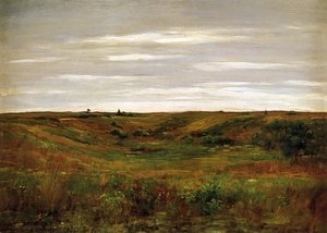 Landscape - A Shinnecock Vale — William Merritt Chase, Impressionism