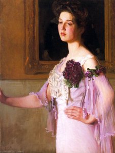 Portrait Of Mrs. Joseph Clark Grew (alice Perry Grew) — Lilla Cabot Perry