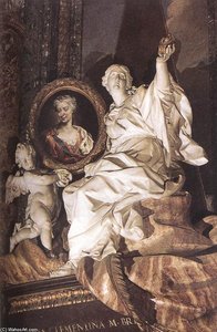 Tomb of Maria Clementina Sobieska (detail)