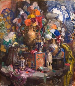 Flowers and Porcelain