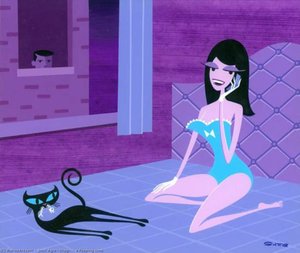 A Peeping Time — Josh Agle (shag)