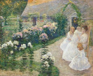 On The Terrace — John Henry Twachtman