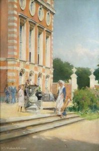 Christopher Wren Wing Hampton Court Palace As A Hospital — Henry Woods