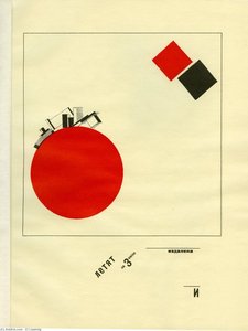 Flying To Earth From A Distance — El Lissitzky, Constructivism