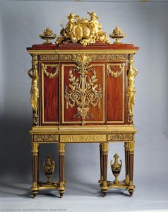 Joyero — Jean Henri Riesener, Estilo Luis Xvi