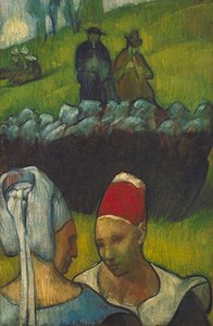 Study Of Bretons — Émile Bernard