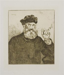 Le Fumeur — Édouard Manet, Impressionistic Realism