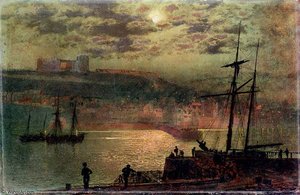 Whitby From Scotch Head — John Atkinson Grimshaw, Romanticism