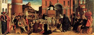 Polyptychus Des San Vincenzo Ferreri (predelle) — Giovanni Bellini (giambellino)