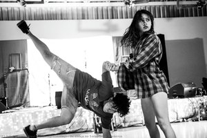 Apresentação de dança no Sarau Dona Verônica