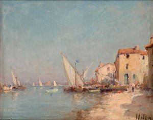 Mediterranean Port — Henry Malfroy