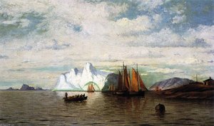 Icebergs — William Bradford