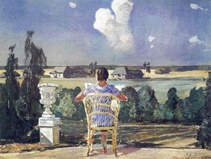 In The Park. Mikhailovskoye — Aleksandr Deyneka