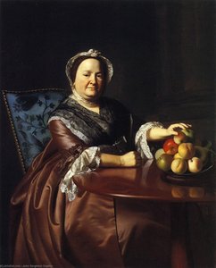 Mrs.ezekiel Gondthwait (elizabeth Lewis) — John Singleton Copley, Neo-classicism
